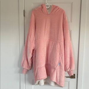 Cozy Pink Oversized Hoodie Jacket/blanket. One size fits most (14+)